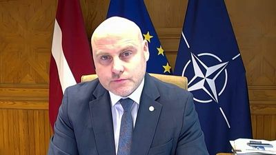 Putin stepping up hybrid war on Latvia because he’s ‘losing in Ukraine’, PM Kulbergs says