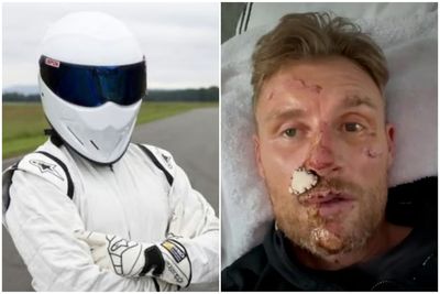 Top Gear's The Stig claims he nearly died in horrific Freddie Flintoff crash