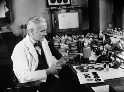 In 1928, Alexander Fleming returned from vacation and accidentally discovered penicillin, the medical breakthrough that became the world's most widely used antibiotic