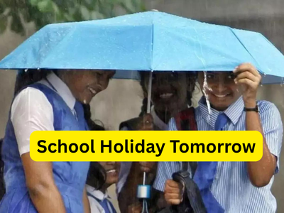 School Holiday Tomorrow, July 24: Check where schools are closed amid heavy rain & protests, and which districts are on IMD alert