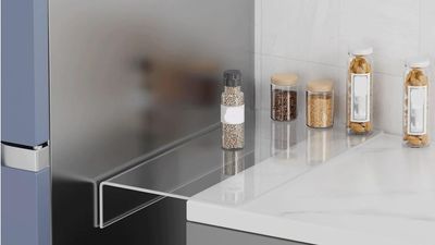 So Long, 'Refrigerator Gap' — This Clever, Discreet Countertop Extender Bridges Awkward Spaces and Gives You More Storage Surface, Too
