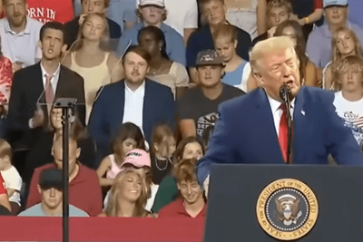 Trump's Own Rally Crowd Turns on Him—Caught Mocking Him on Camera