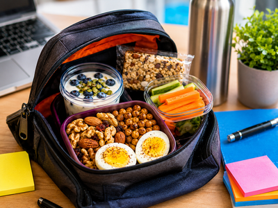 4 Healthy Protein Snacks to Keep in Your Office Bag