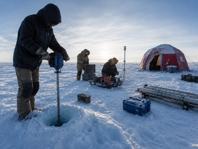 In 1966, the U.S. Army drilled through 1.4 km of Greenland ice; decades later, forgotten soil from the core revealed preserved leaves and twigs