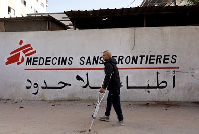 Gaza aid groups work amid Israel's ban