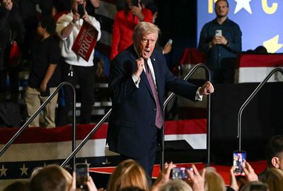Some Trump voters are sneaking away
