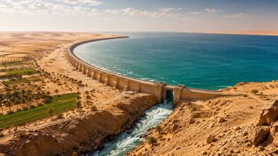 French planners once believed turning part of the Sahara into a sea could make the desert fertile