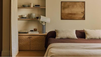 This 'Dimpled' Wood Trend Proves That, When Done Right, Texture Can Replace the Need for Color in a Room