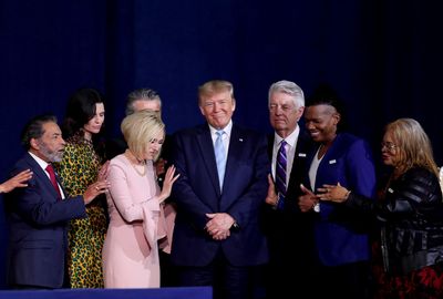 Evangelicals won't dump Trump over race