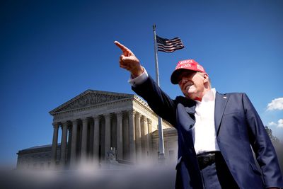 Trump says he is the law