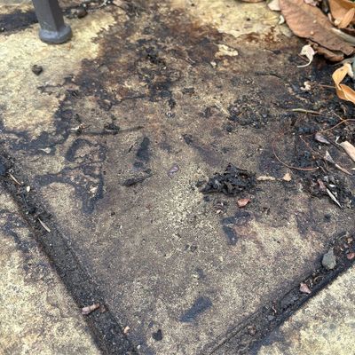 How to remove compost stains from a patio – and prevent them from setting into your pavers in the first place