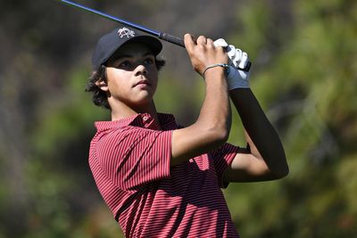 Tiger Woods’ son won’t advance in major tournament after camera shutter ruined his shot