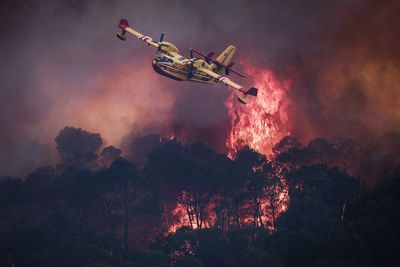 More than 20,000 evacuated as southern Europe ravaged by huge wildfires amid scorching 44C heatwave