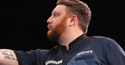 Scots darts star Cameron Menzies provides health update after being helped off stage