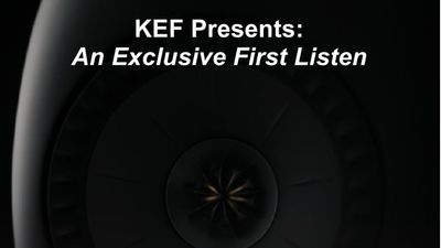 KEF's latest teaser reveals more of its upcoming speakers' curved, "luxury" design