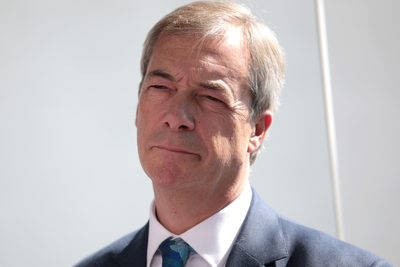 Nigel Farage Heckler Crashes Moments After Hurling Abuse in Viral 'Instant Karma' Clip