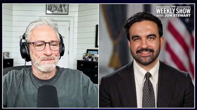 Zohran Mamdani Tells Jon Stewart Socialism Is Just Having a Library