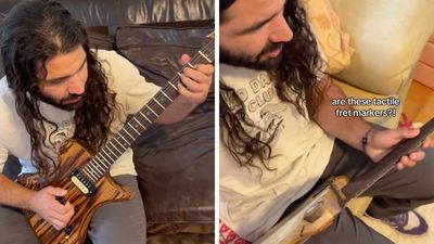 “The first accessible guitar ever made”: Blind guitarist didn’t realize fret markers were a thing – until he was given a game-changing guitar with a tactile ‘navigation neck’