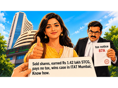 Lady with Rs 5.28 lakh income pays no tax despite Rs 1.42 lakh STCG from equities; Know why ITAT Mumbai allowed the Section 87A rebate