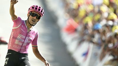 Ecuadorian Richard Carapaz wins Stage 18 in a solo breakaway