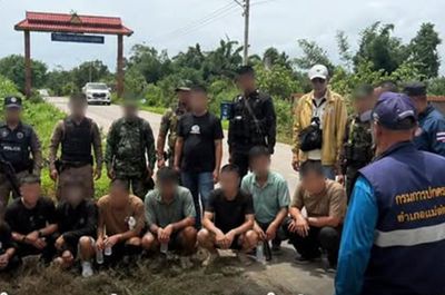 12 Chinese nationals arrested in Tak