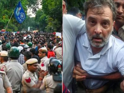 LoP Rahul Gandhi slams Delhi University over its 'stay away from Jantar Mantar warning' to students