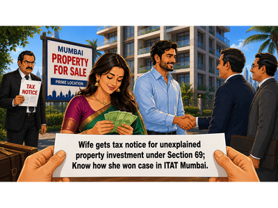 Wife paid Rs 58 lakh from Indian bank a/c, husband paid Rs 80 lakh from UAE bank a/c for property purchase; she gets tax notice for unexplained investment, wins case in ITAT Mumbai for this reason