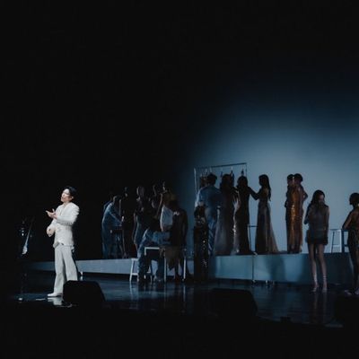 When fashion is executed through a musical