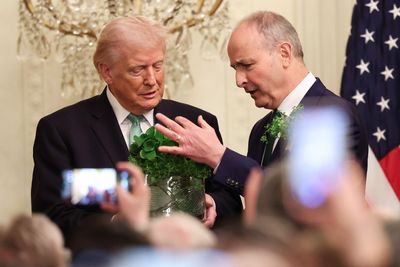 Irish leader survives Trump ordeal
