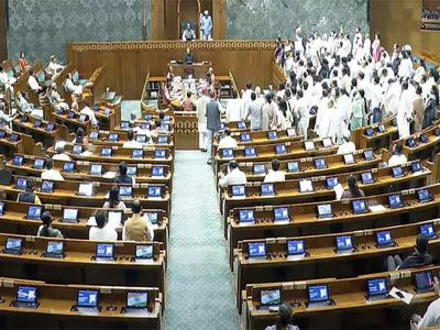 LS adjourned till Monday; Govt says not holding debate on NEET will send wrong message