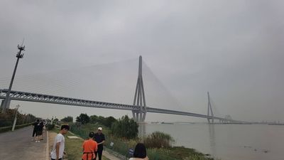 China opened the Changtai Yangtze River Bridge in 2025, reported to have a record 1,208-metre cable-stayed main span and designed to carry expressway, highway and intercity rail across the Yangtze