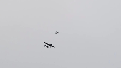 Romanian F-16 fighter jet downs drone after airspace violation