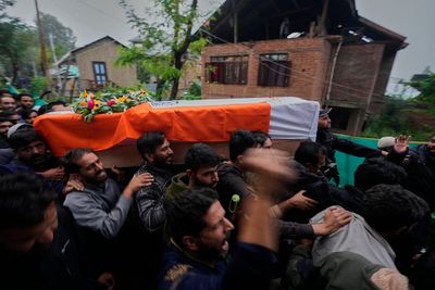 Thousands detained and homes demolished in Kashmir after policeman killed in ‘militant attack’