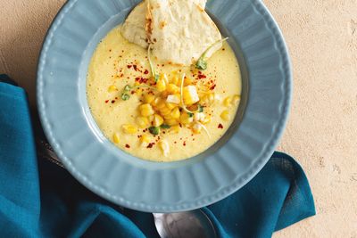 My best corn chowder starts with chips