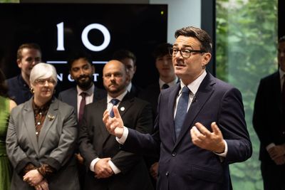 This is the best day of my life, says Burnham as he opens No 10 North