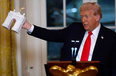 The dark purpose of Trump’s DC makeover