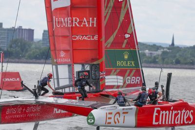 Olympic champion Hannah Mills underlines Portsmouth advantage in pursuit of home SailGP win