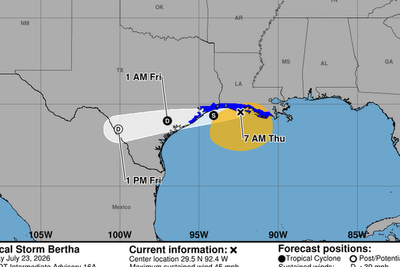 Could Tropical Storm Bertha Disrupt Gulf Coast Travel and Raise Fuel Prices? Here's What We Know