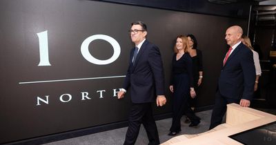 Andy Burnham opens Number 10 North in Manchester
