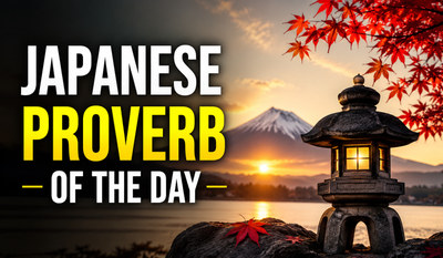 Japanese proverb of the day: "The nail that sticks out gets hammered down" — Timeless Japanese wisdom on courage, individuality, confidence, leadership, emotional strength, success, and why the world's greatest innovators first chose to stand alone