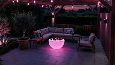 Philips Hue's smart lounge table was meant to be a joke, but multiple sightings suggest it could be real after all