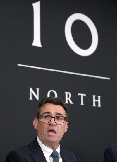 Andy Burnham takes swipe at 'London-based voices' on first day in No10 North HQ to push devolution revolution