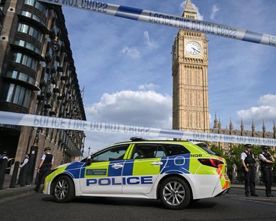 Five officers injured as police boat strikes Westminster Bridge