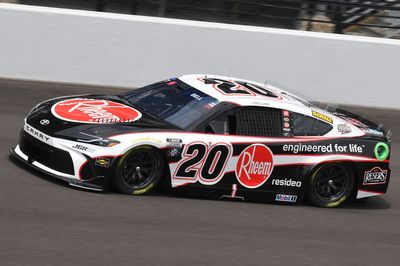 Christopher Bell leads Brickyard 400 practice; Bubba Wallace and SVG hit wall