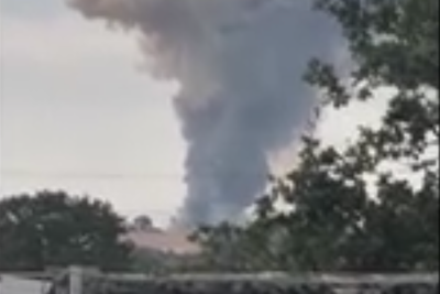 More than 100 firefighters tackling blaze as fertiliser explodes at industrial unit in Essex