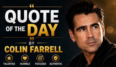 Quote of the day by Colin Farrell: "But we're born as children and we look at the world with open eyes. And we don't..." — Inspiring life lessons on emotional intelligence, human nature, wisdom, self-growth, compassion, discernment, and why growing wiser doesn't have to mean losing your kindness by the award-winning Irish actor