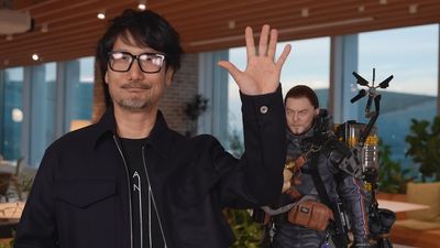 Hideo Kojima isn't planning to blast off to space yet because he doesn't want to rush to his "ultimate dream," so he'll "keep on making games" for now