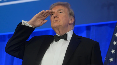 Donald Trump returns to White House Correspondents' dinner months after shooting forced postponement