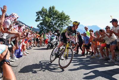 'You probably need six minutes' – Sepp Kuss tries but can't resist Tadej Pogačar on Alpe d'Huez at Tour de France