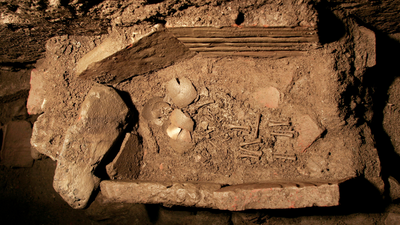 1,200-year-old infant burial found near famous Temple of Artemis in Turkey contains twins — one with an unusual extra rib